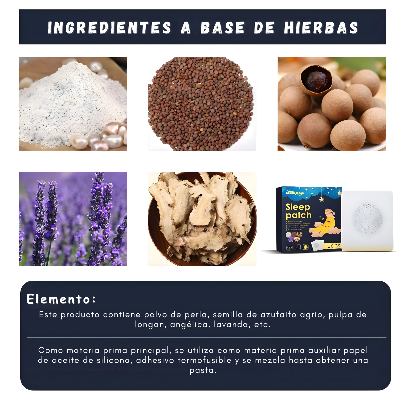 Parches para dormir: ayuda para un sueño profundo y reparador, totalmente natural.