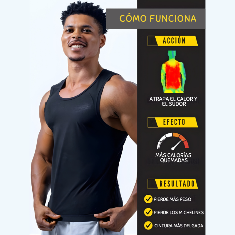 Smelt Sauna: Camiseta Moldeadora para Sudor y Definición