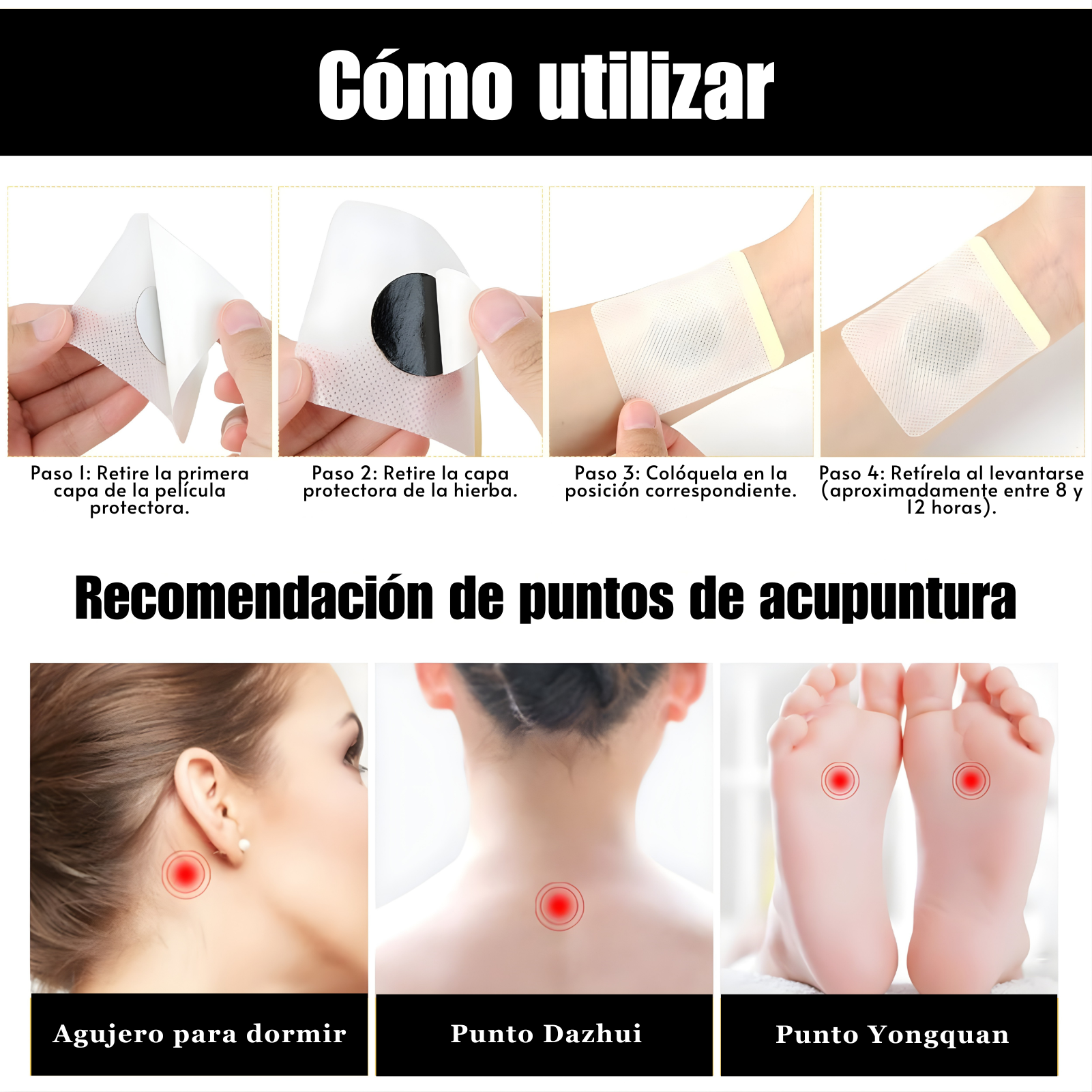 Parches para dormir: ayuda para un sueño profundo y reparador, totalmente natural.