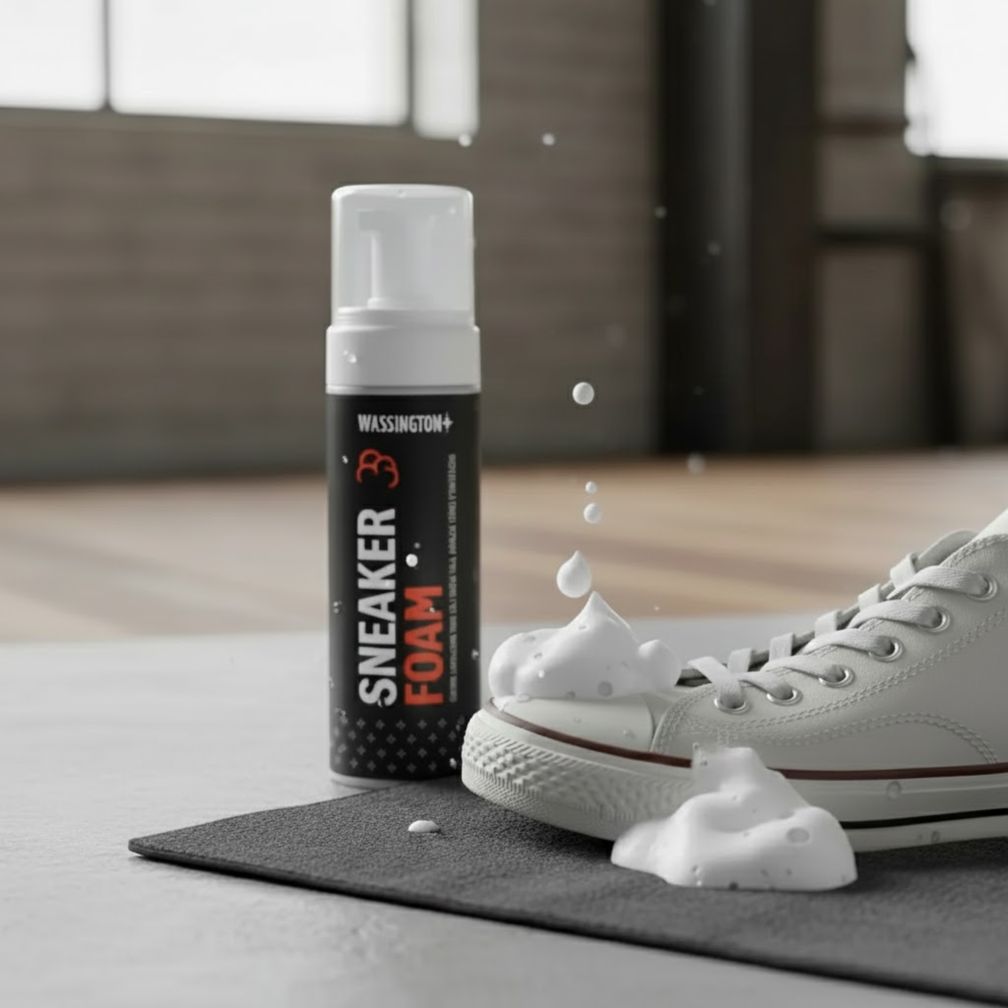 Wassington - Espuma limpiadora para zapatillas
