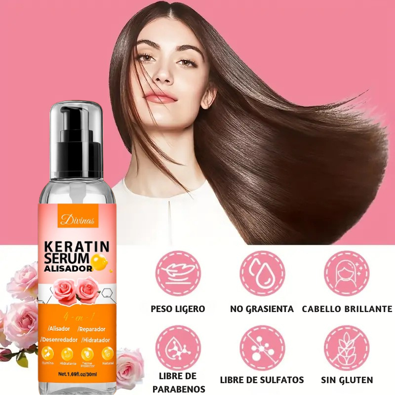 Suero de queratina Alisador