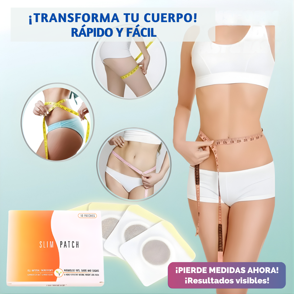 Parches Reductores – Quemador de grasa abdominal natural que actúa mientras duermes