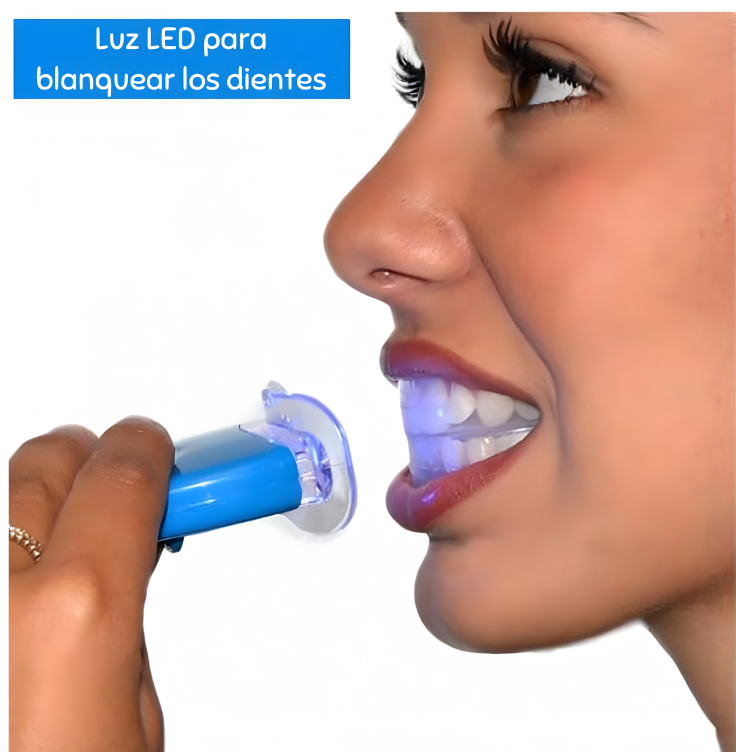 Kit de blanqueamiento dental con luz LED UV: sonrisas más brillantes y saludables en cuestión de días