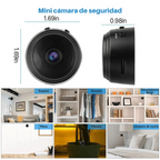 Mini cámara WiFi 1080P: Detección de Movimiento y Visión Nocturna