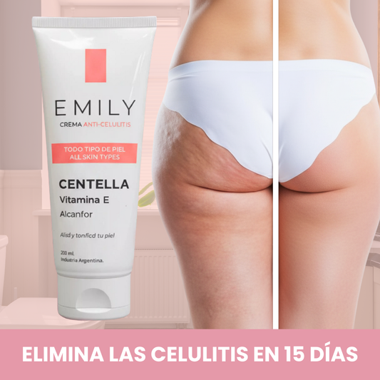 Crema Anticelulitis con Centella y Vitamina E