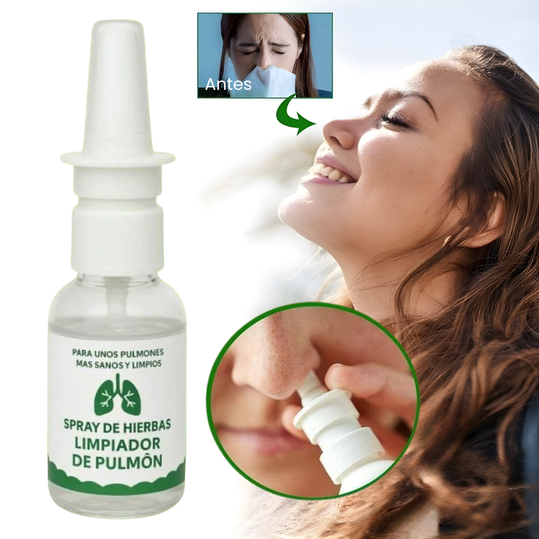 Spray Nasal Natural para el Alivio Respiratorio – Libera tu Aire, Respira con Libertad