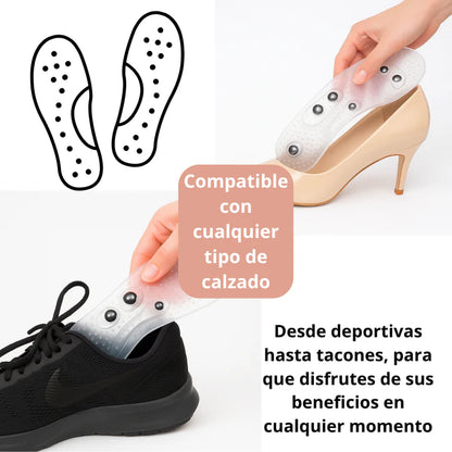 Plantillas Magnéticas Neos Mujer – Alivio de Juanetes, Fascitis y Circulación, Estiliza tu Cuerpo (Tallas de la 35 a la 41, Recortables)