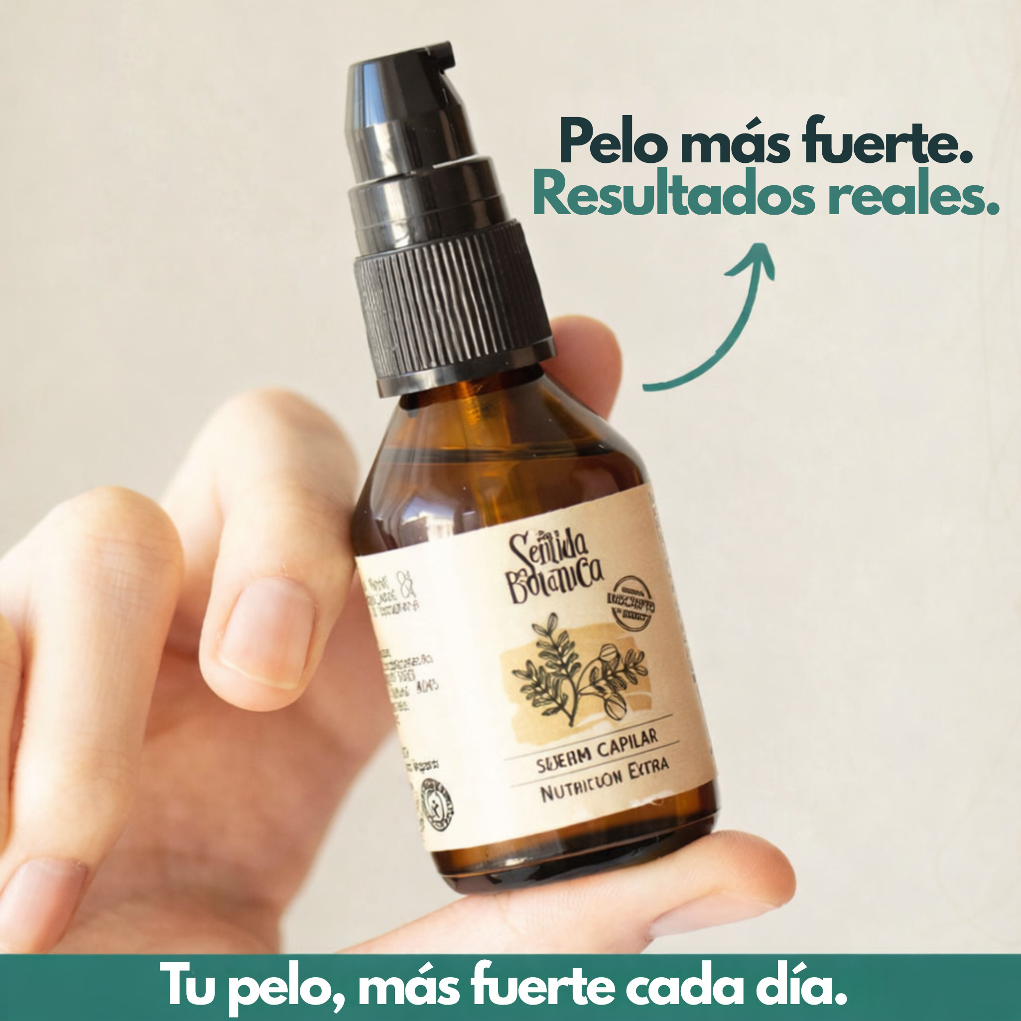 Sentida Botánica Sérum Capilar - Reviví tu pelo. Recuperá tu confianza.