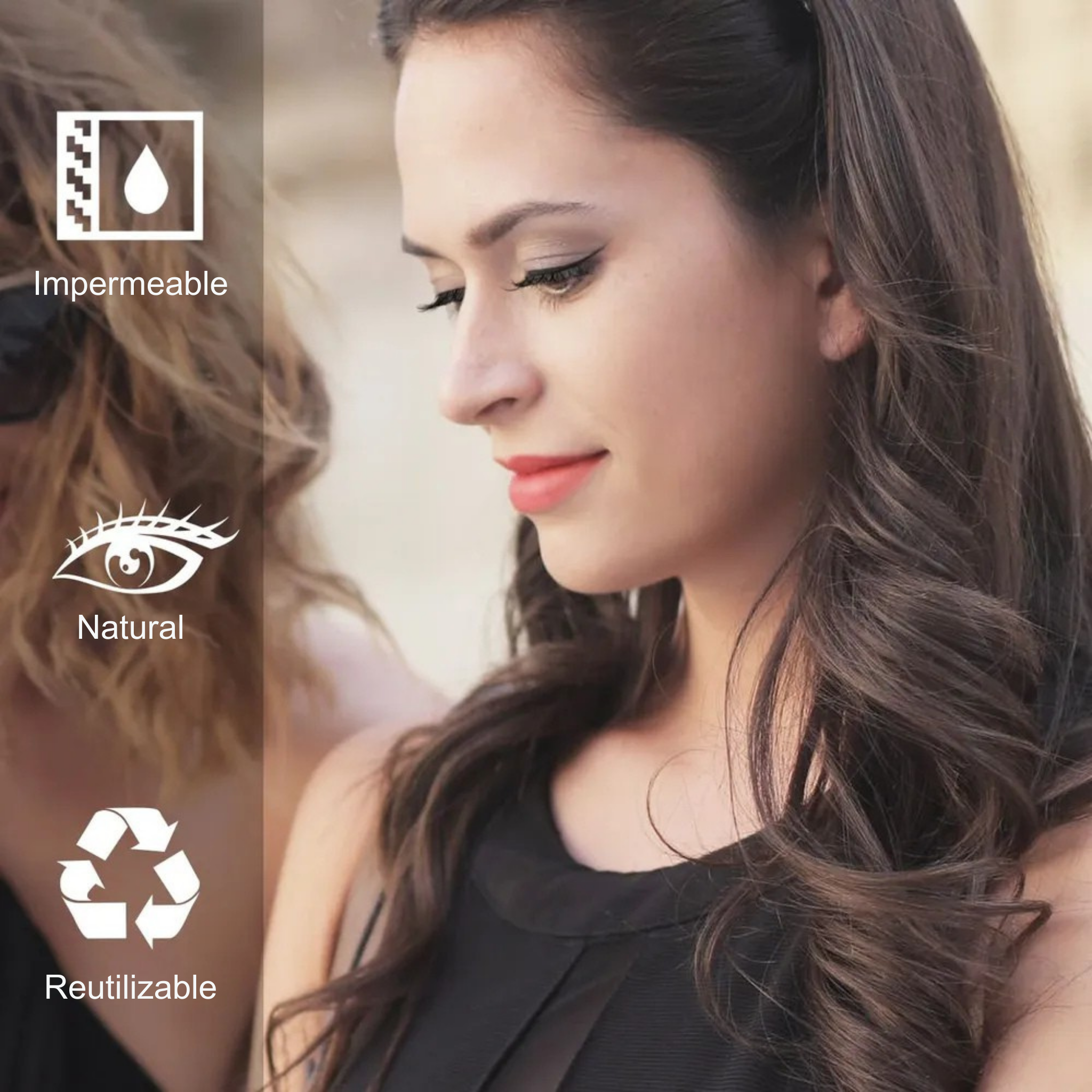 Pestañas Magnéticas 3 en 1™ – Kit Reutilizable con Delineador + Aplicador