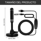 Antena Digital HDTV – Canales Gratis en Alta Definición, Señal Fuerte y Estable