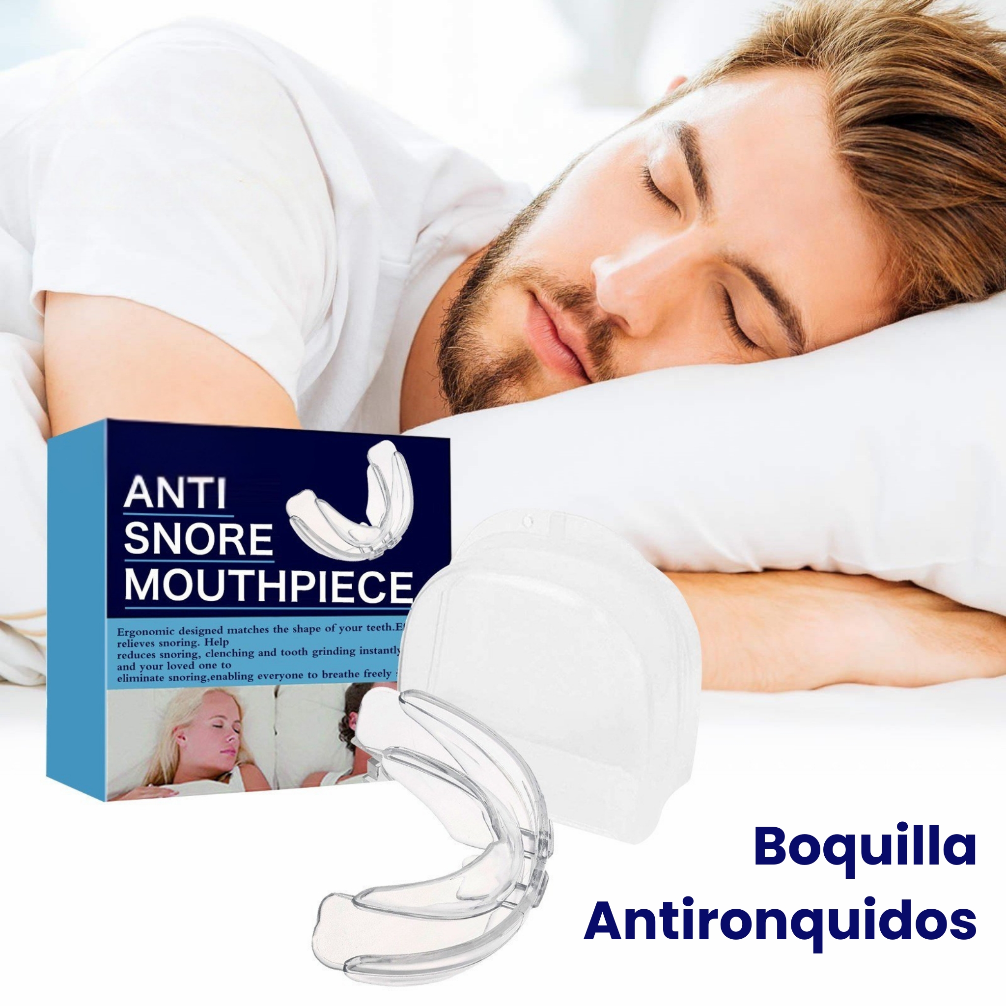 Dispositivo Antironquidos Premium – Duerme Sin Interrupciones