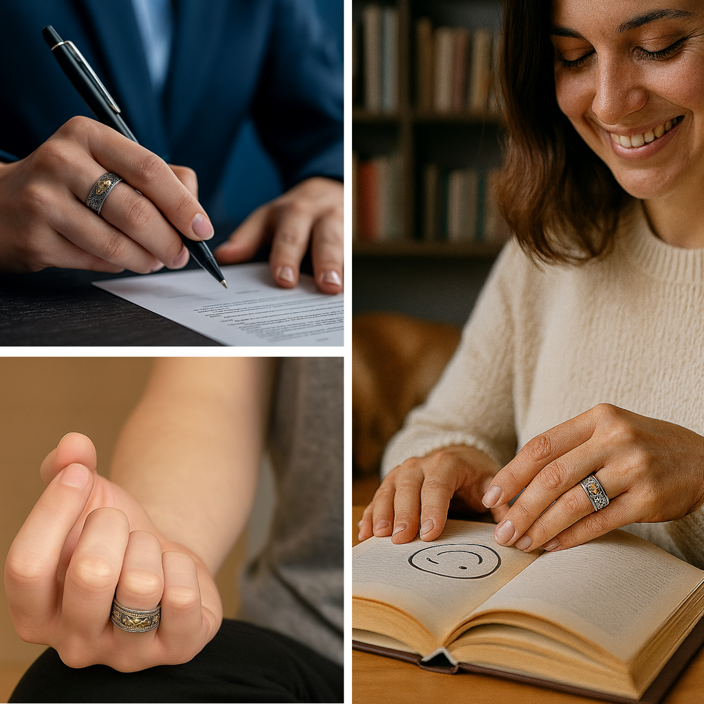 Anillo Energético Pixiu – Atrae Dinero, Suerte y Protección