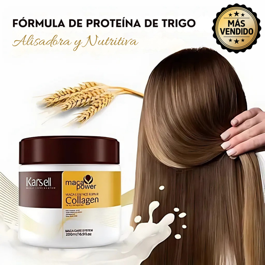 Mascarilla Capilar Karseell™ Original – Colágeno + Argán | Hidratación y Reparación Intensiva