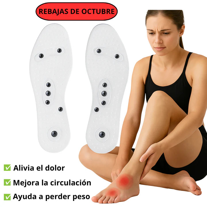 Plantillas Magnéticas Neos Mujer – Alivio de Juanetes, Fascitis y Circulación, Estiliza tu Cuerpo (Tallas de la 35 a la 41, Recortables)