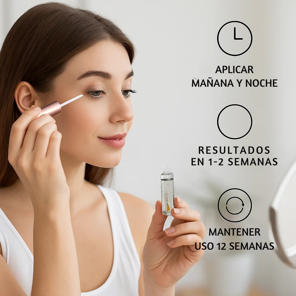 LuxeLash Suero para el crecimiento de pestañas