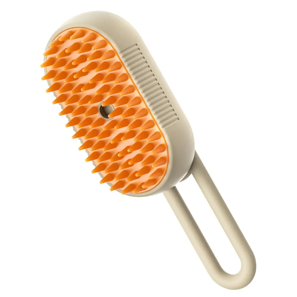 Cepillo de vapor: “Mantén el pelaje de tu mascota limpio, suave y sin enredos”