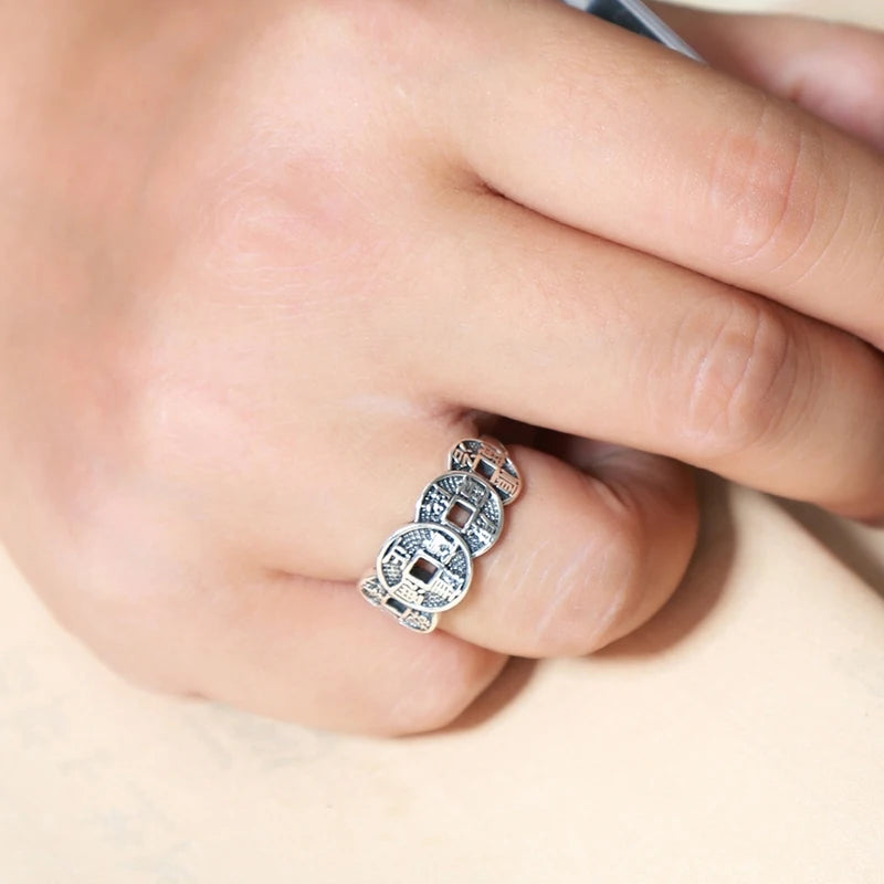 Anillo de la fortuna Feng Shui (Oferta 2x1): Atrae riqueza, suerte y energía positiva