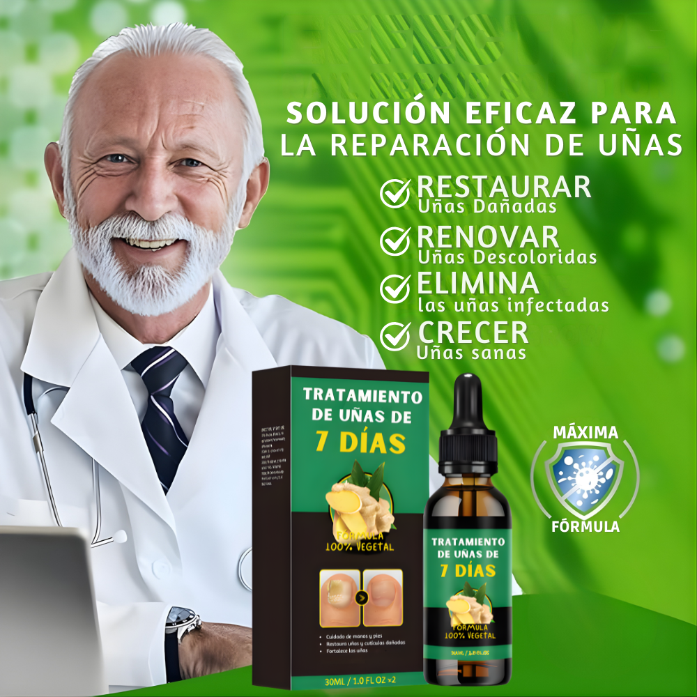 Tratamiento para hongos en las uñas: uñas más sanas, limpias y fuertes desde la raíz.