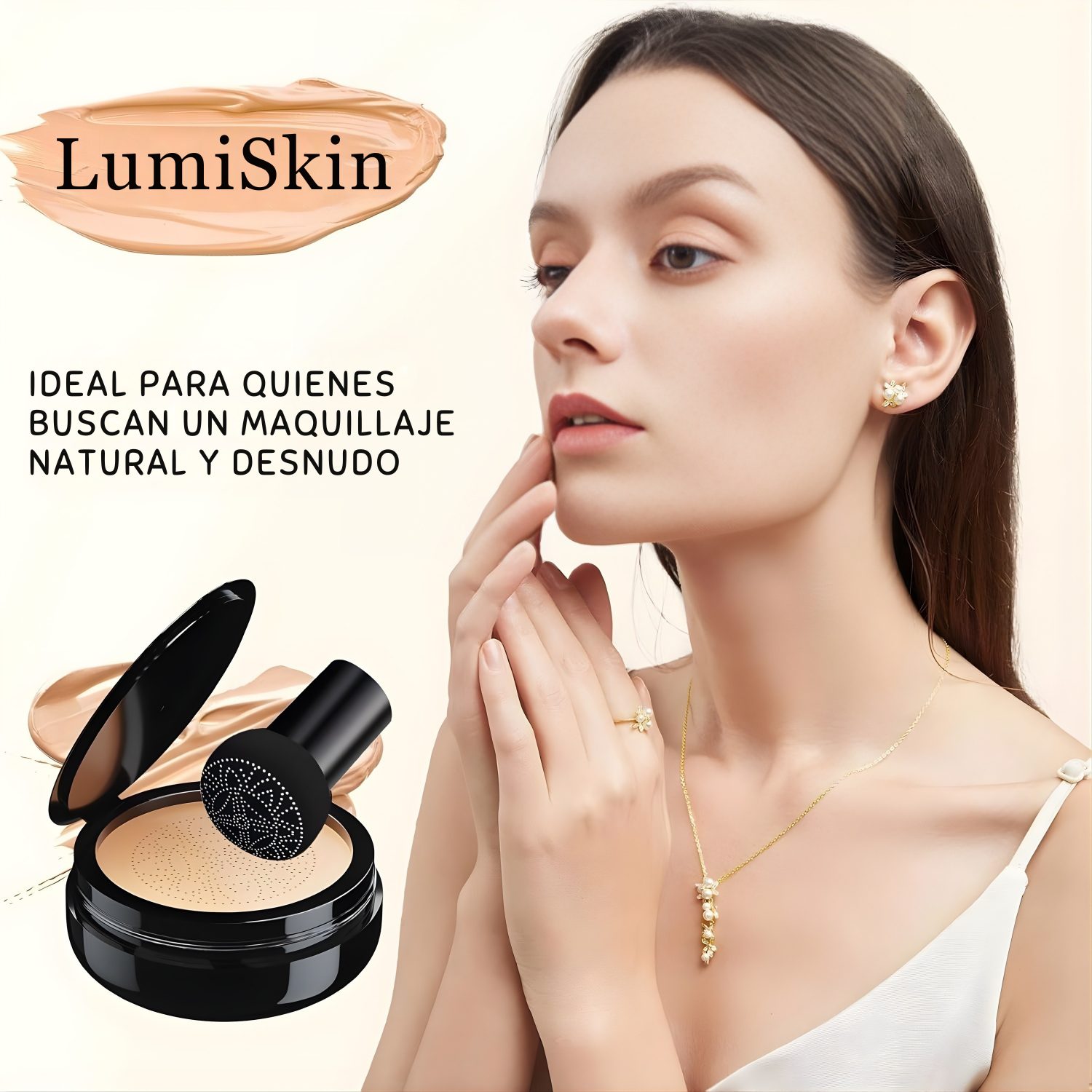 Crema base LumiSkin: una piel impecable, hidratada y de larga duración.