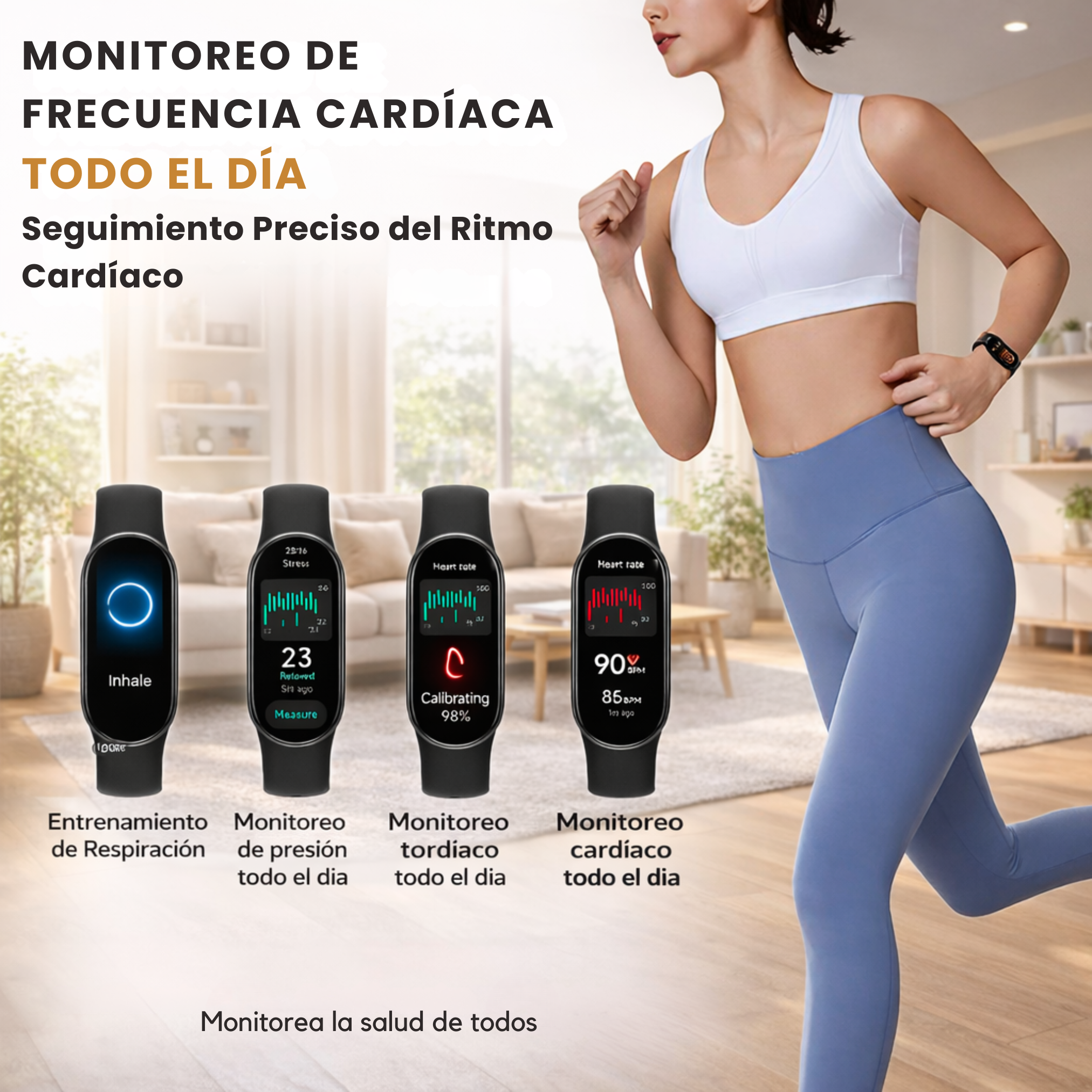 Smartwatch 2025 con Monitor de Salud Completo - Tu salud no avisa. Este sí.