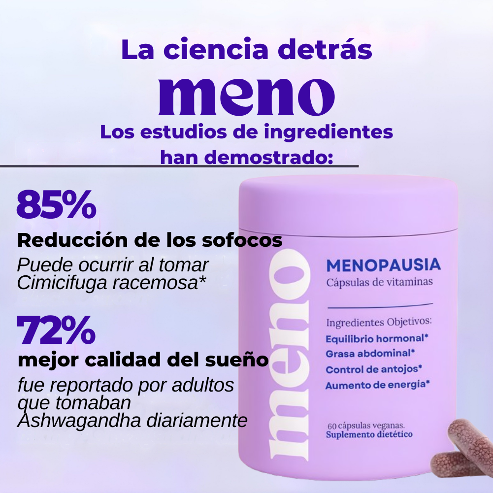 Menopausia Cápsula de Vitaminas