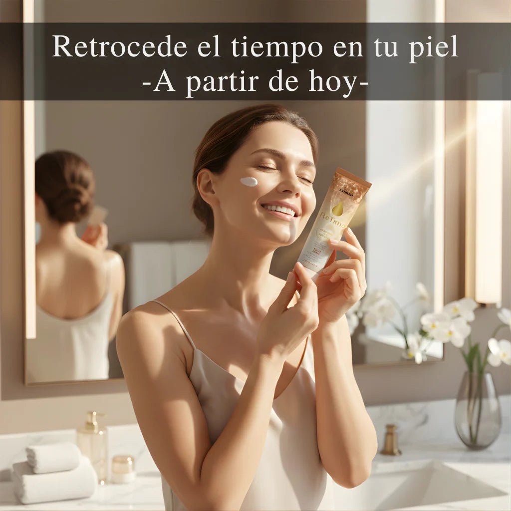 RETIME Crema Antiedad Renueva tu piel. Revela tu mejor edad (Oferta 2x1).