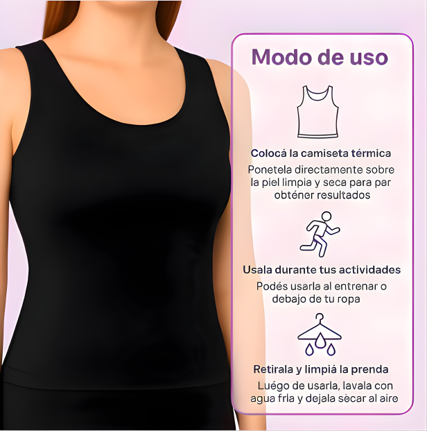 Camiseta moldeadora Smelt Sauna: quema grasa más rápido