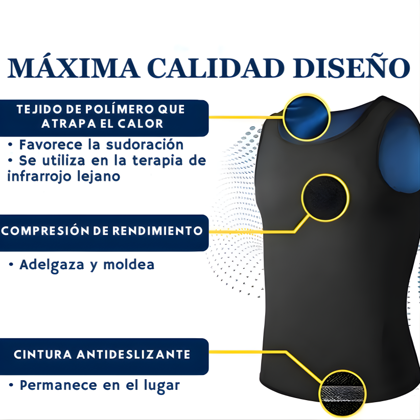 Smelt Sauna: Camiseta Moldeadora para Sudor y Definición