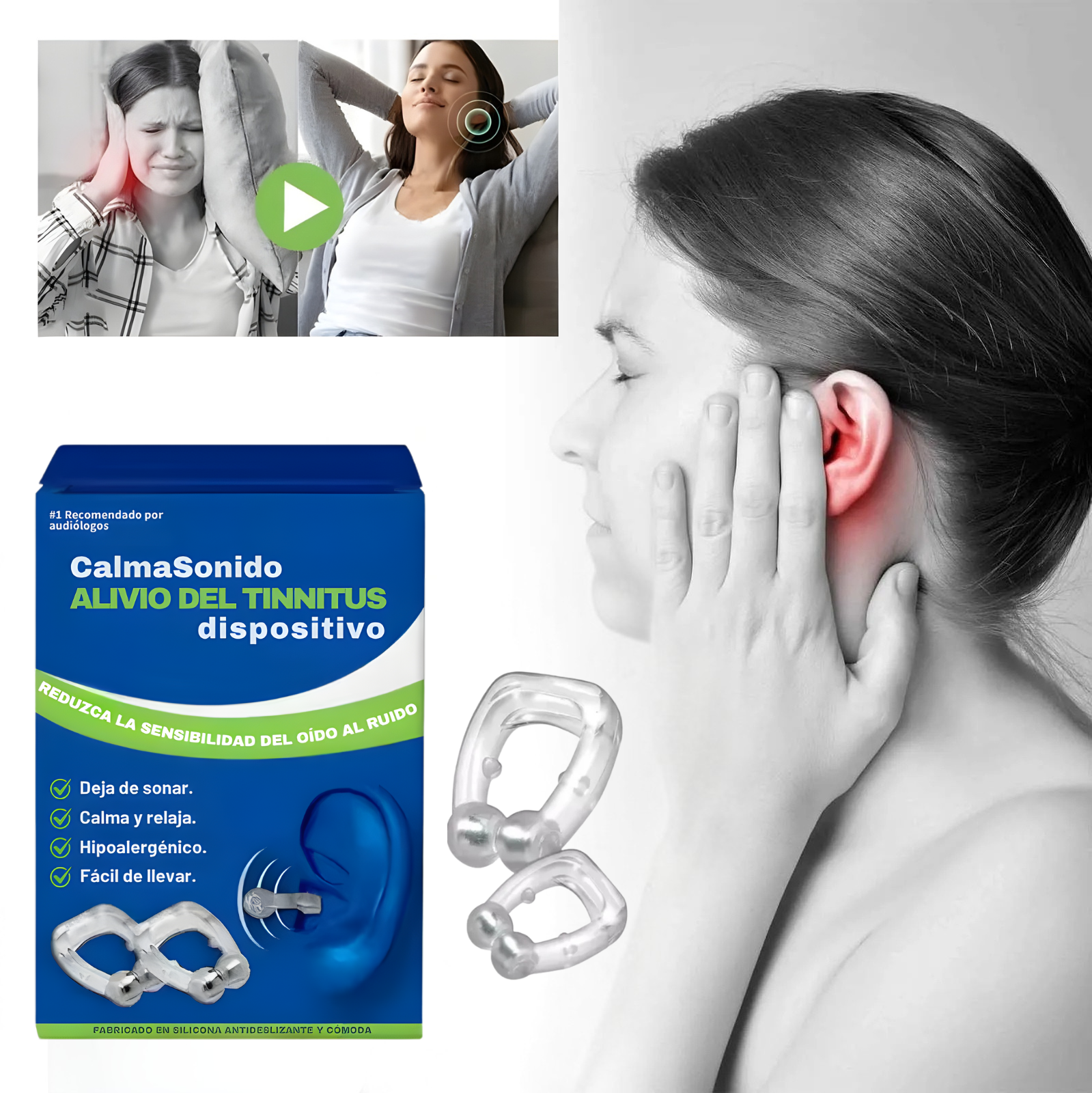 Calmasonido – Silencia tus oídos, restaura tu paz de forma natural