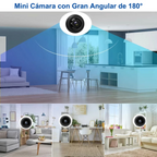 Mini cámara espía Full HD con visión nocturna – Discreta, Inalámbrica y Activada por Movimiento