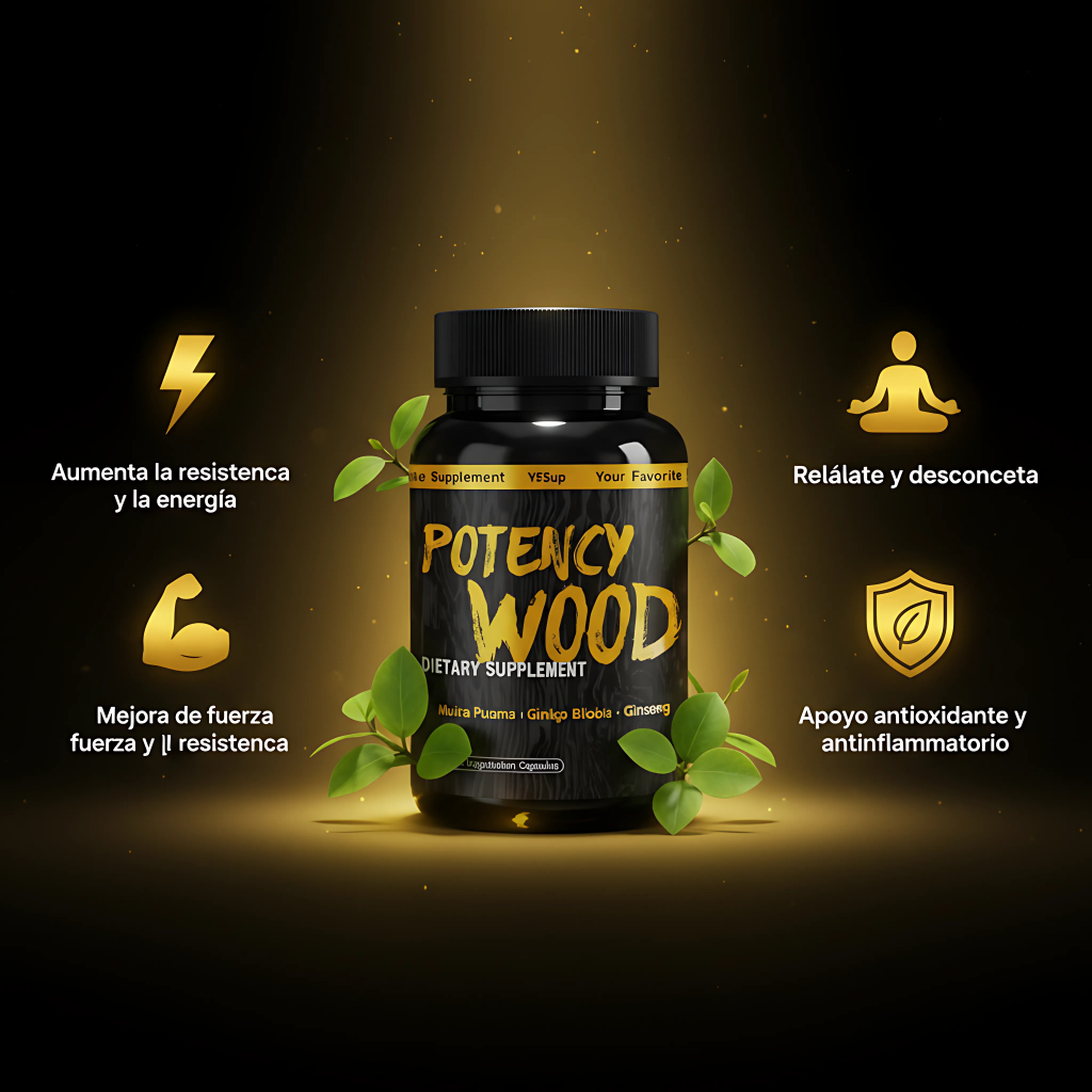 POTENCIA DE MADERA - Libera tu poder interior naturalmente.