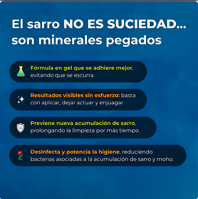 Kit Cero Sarro x 500 ml - 2x1 🔥OFERTA| Elimina manchas imposibles en minutos