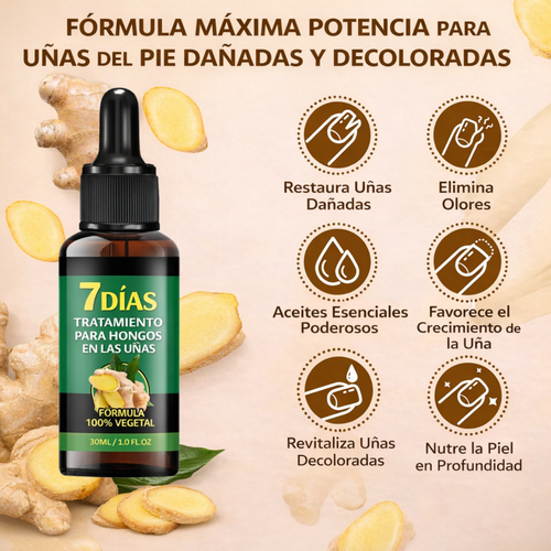 7Dias Tratamiento para Uñas - En solo 7 días, problema de hongos en las uñas terminado