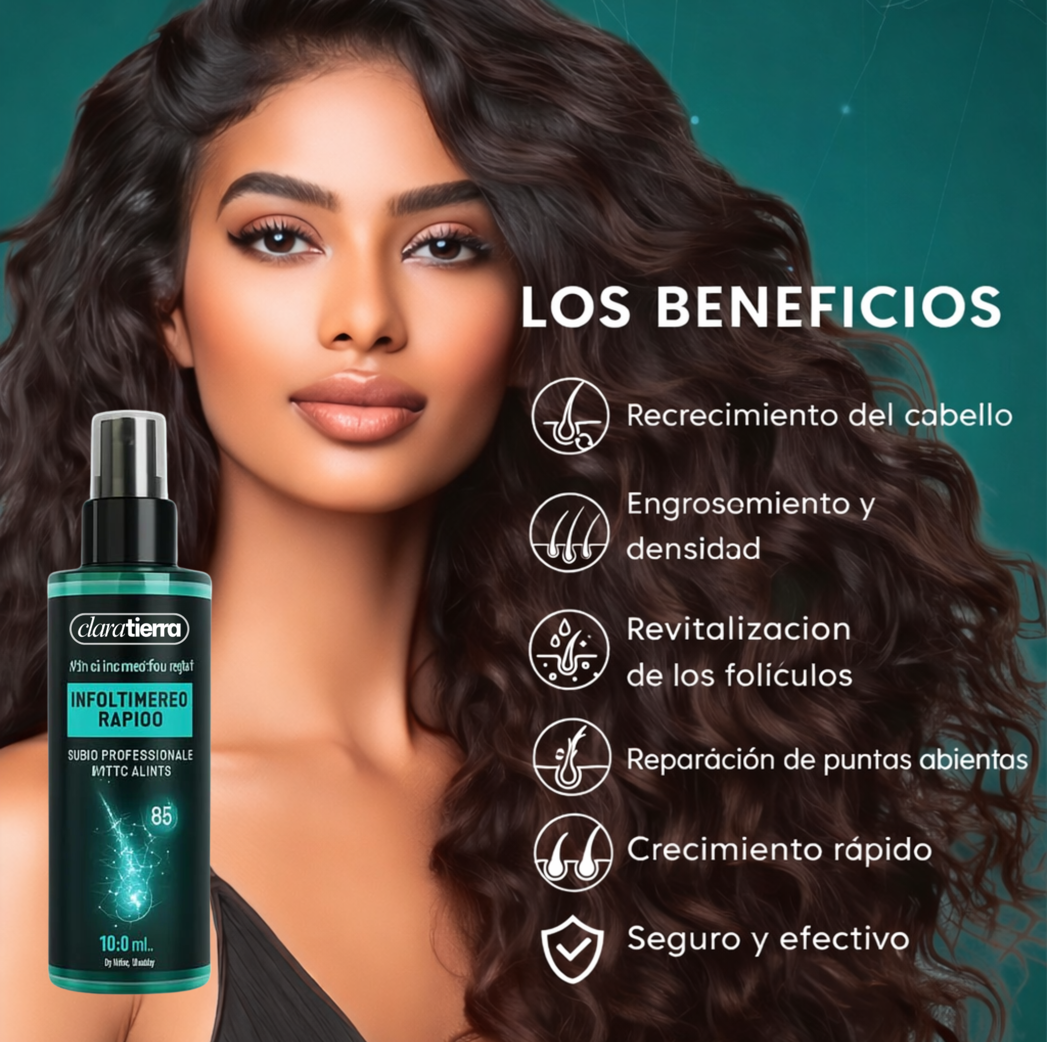 Activador Capilar Intensivo para un Cabello Más Denso y Fuerte