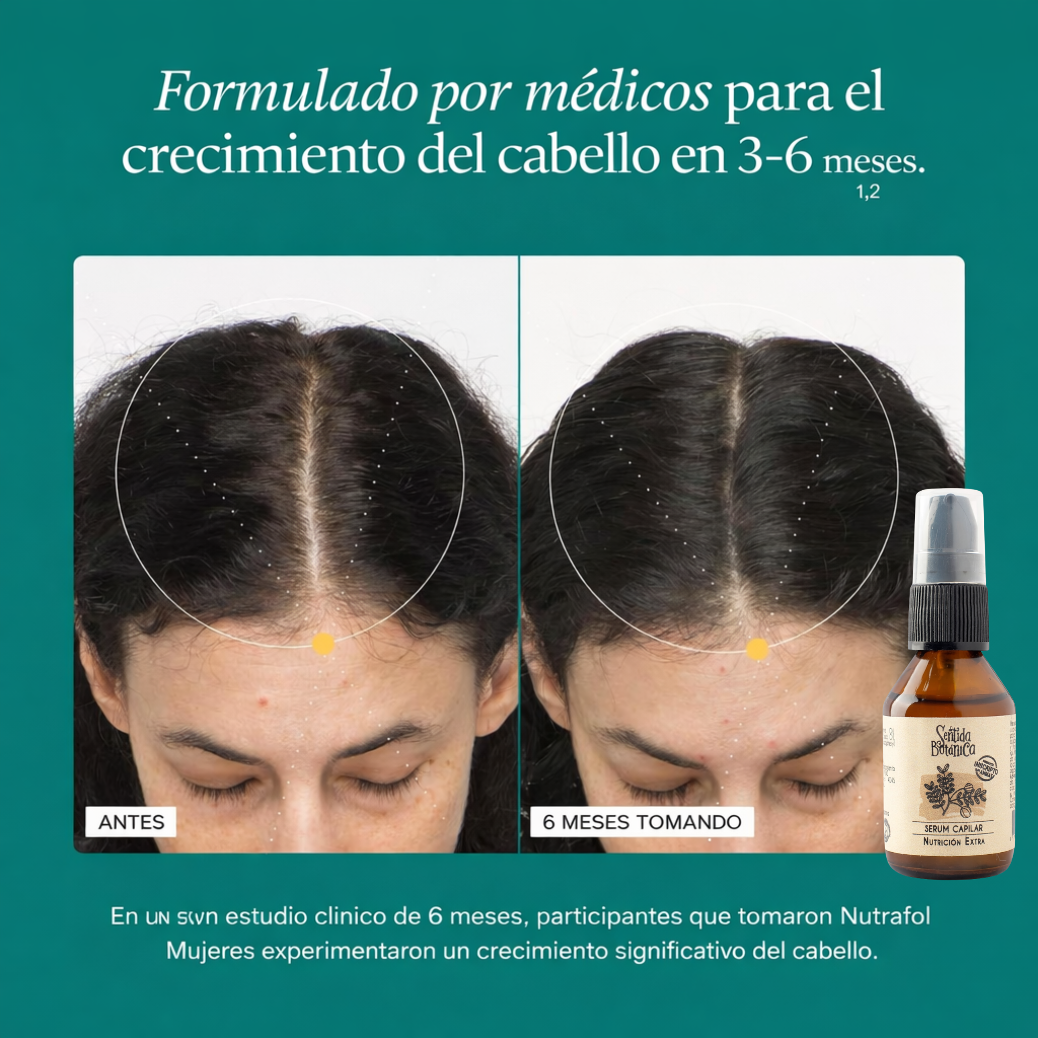 Sentida Botánica Sérum Capilar - Reviví tu pelo. Recuperá tu confianza.