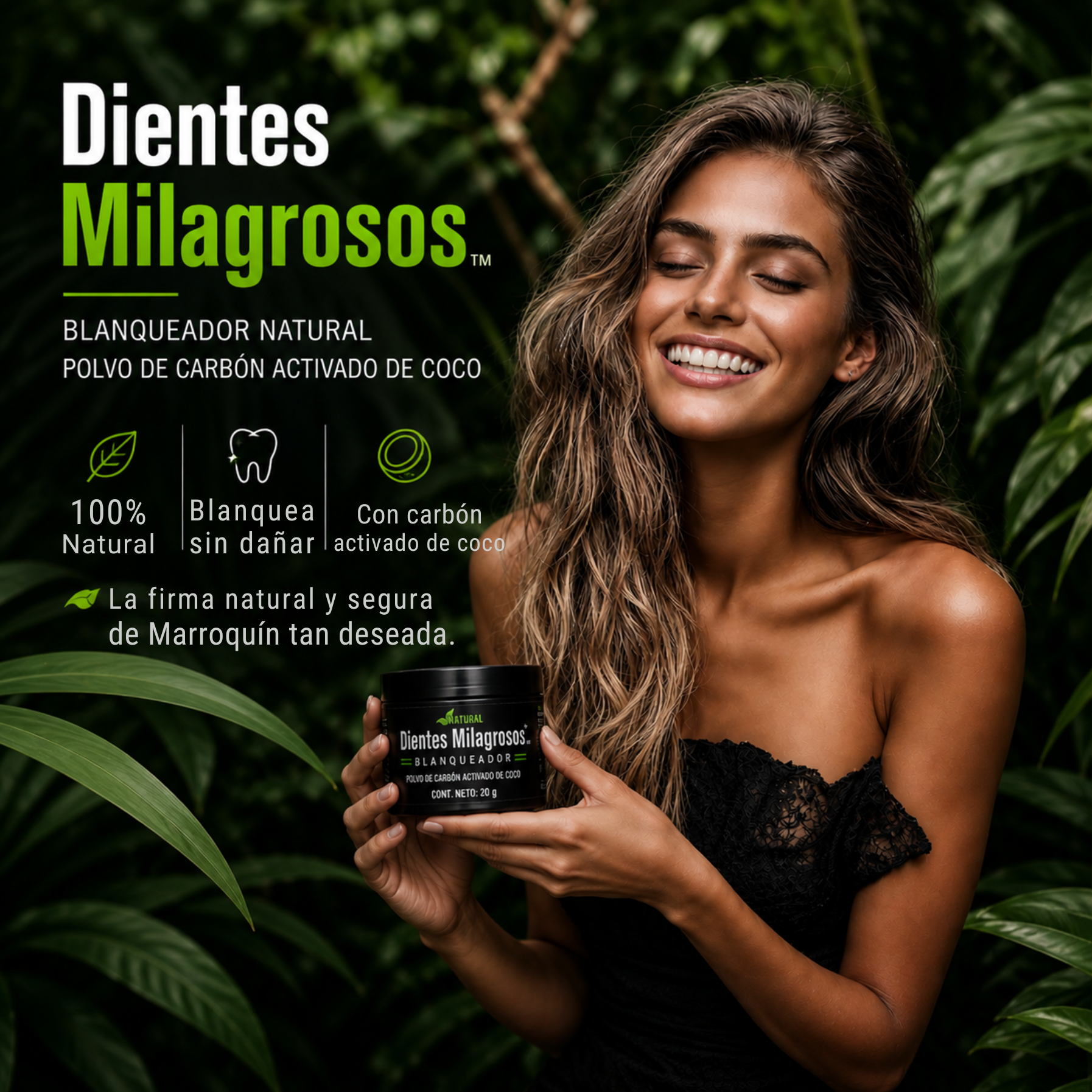 Dientes Milagrosos Blanqueador – Sonrisas más blancas sin químicos agresivos