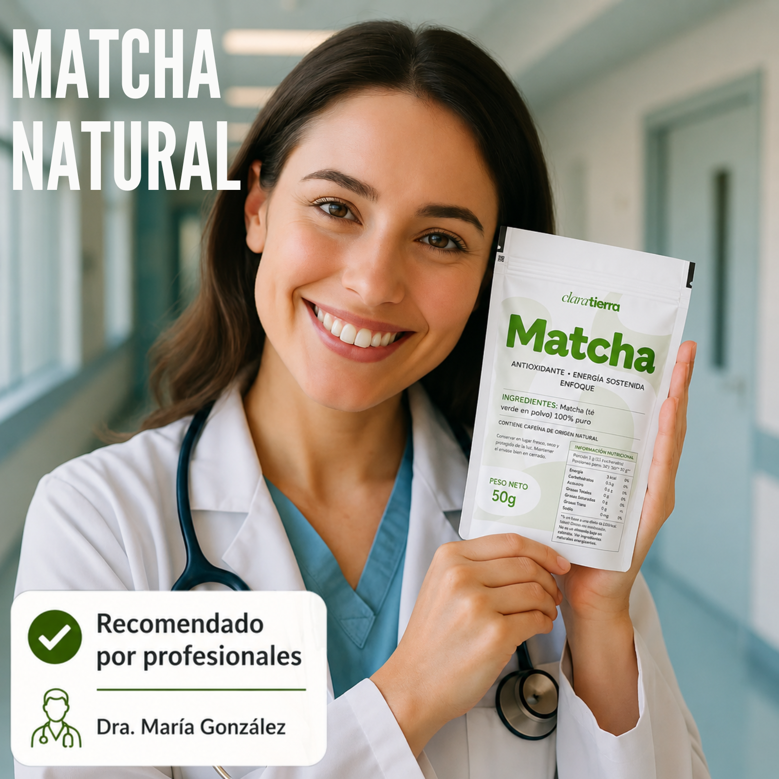 MATCHA ULTRA CONCENTRATO - Enfoque Natural. Energía Todos los Días.