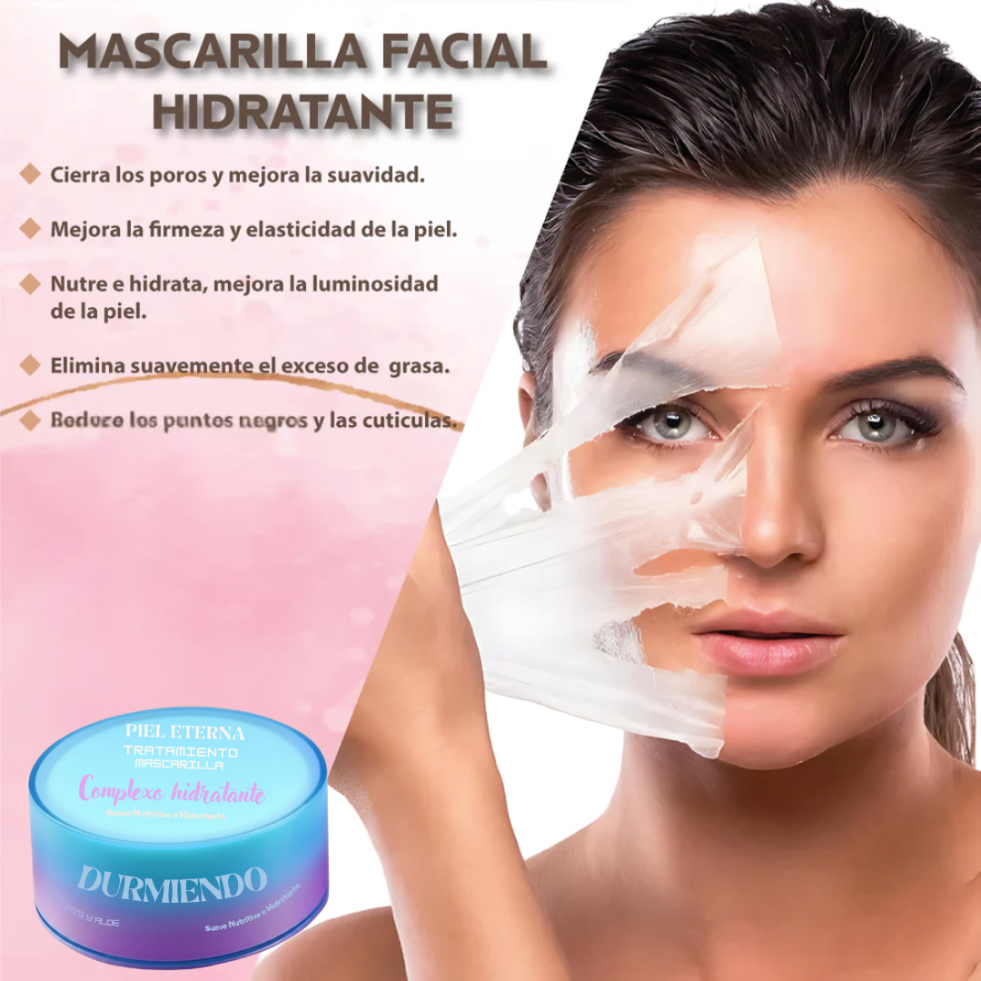 PIEL ETERNA - Mascarilla Nocturna de Colágeno | Reparación nocturna que se siente