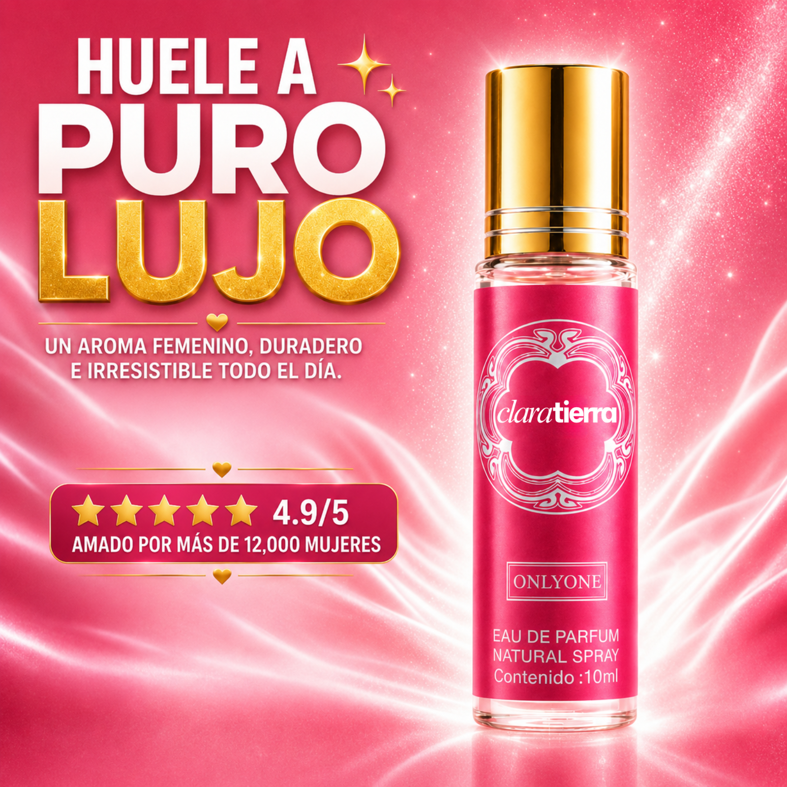 Perfume de Lujo Onlyone - Siéntete linda y fresca todo el día.
