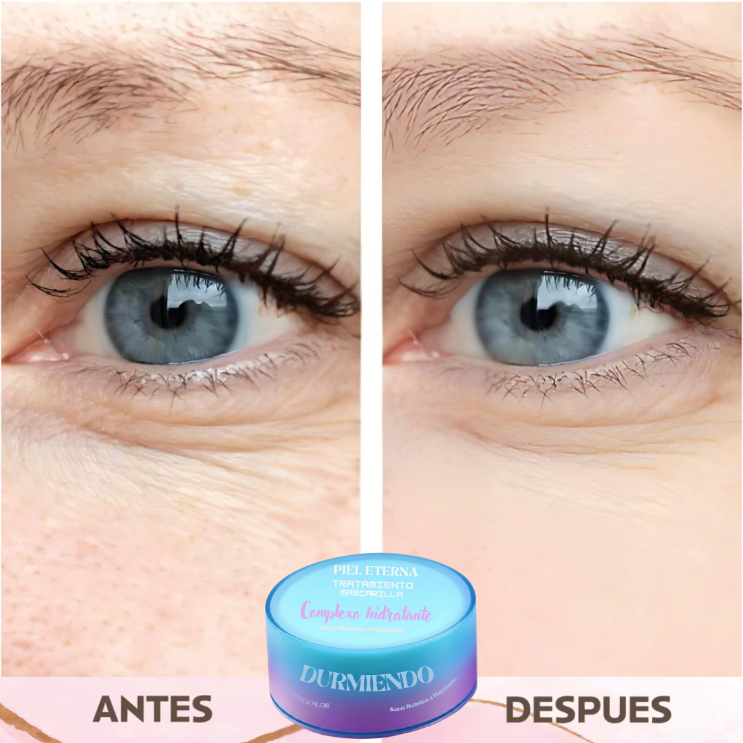 PIEL ETERNA - Mascarilla Nocturna de Colágeno | Reparación nocturna que se siente