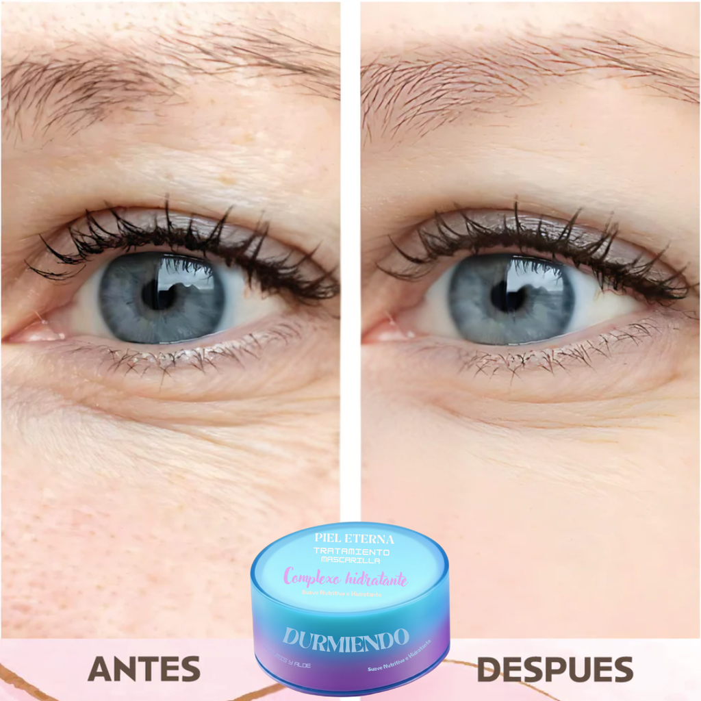 PIEL ETERNA - Mascarilla Nocturna de Colágeno | Reparación nocturna que se siente
