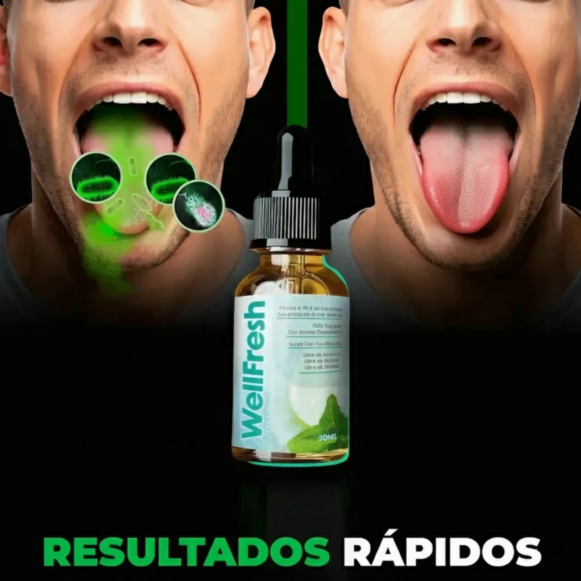Well Fresh - Gotas naturales para eliminar el mal aliento desde la raíz