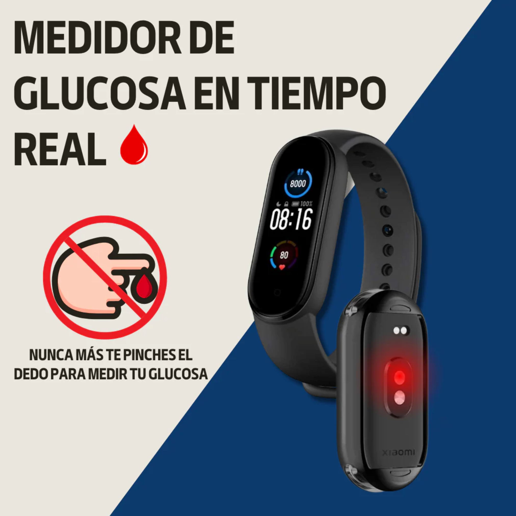 Smartwatch 2025 con Monitor de Salud Completo - Tu salud no avisa. Este sí.