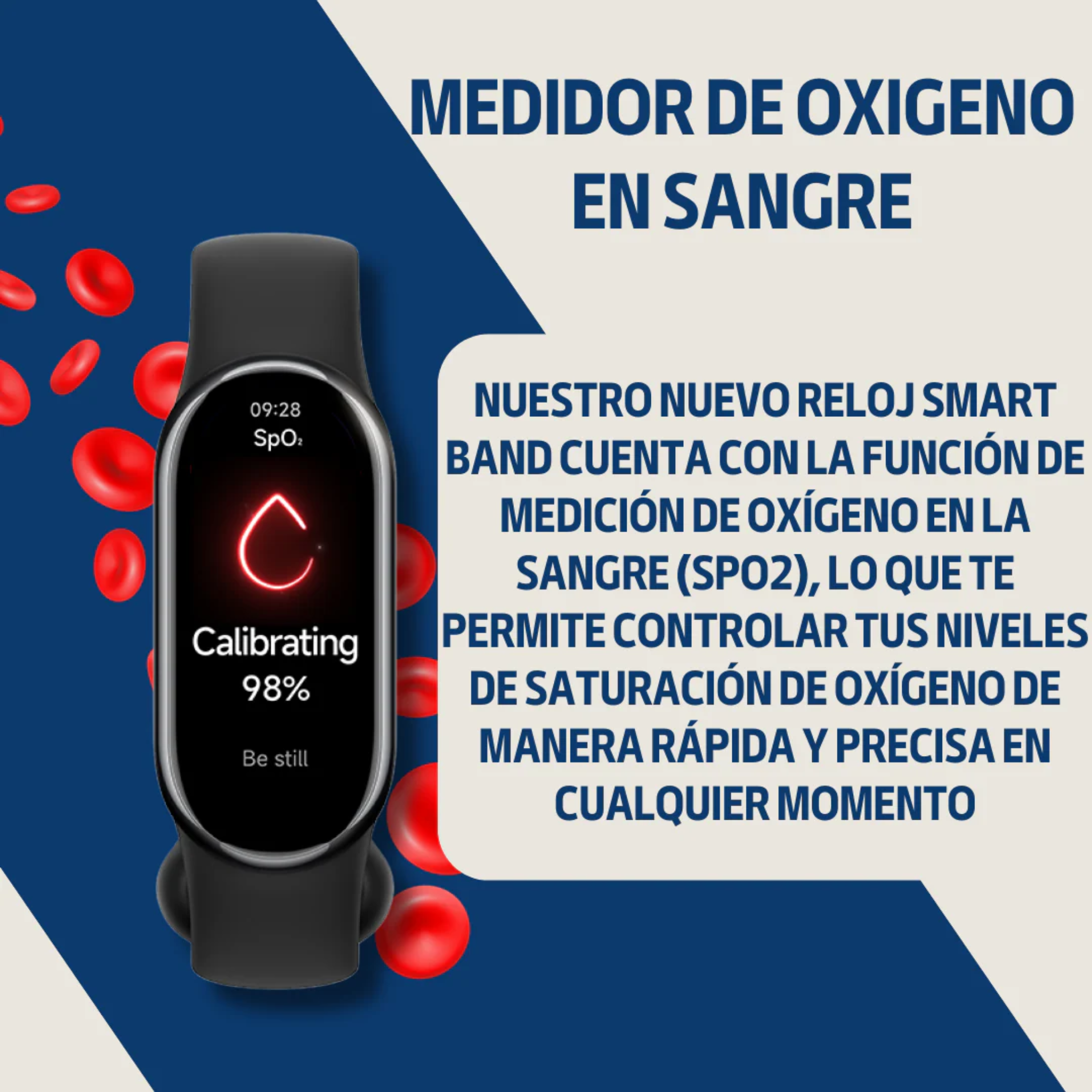Smartwatch 2025 con Monitor de Salud Completo - Tu salud no avisa. Este sí.
