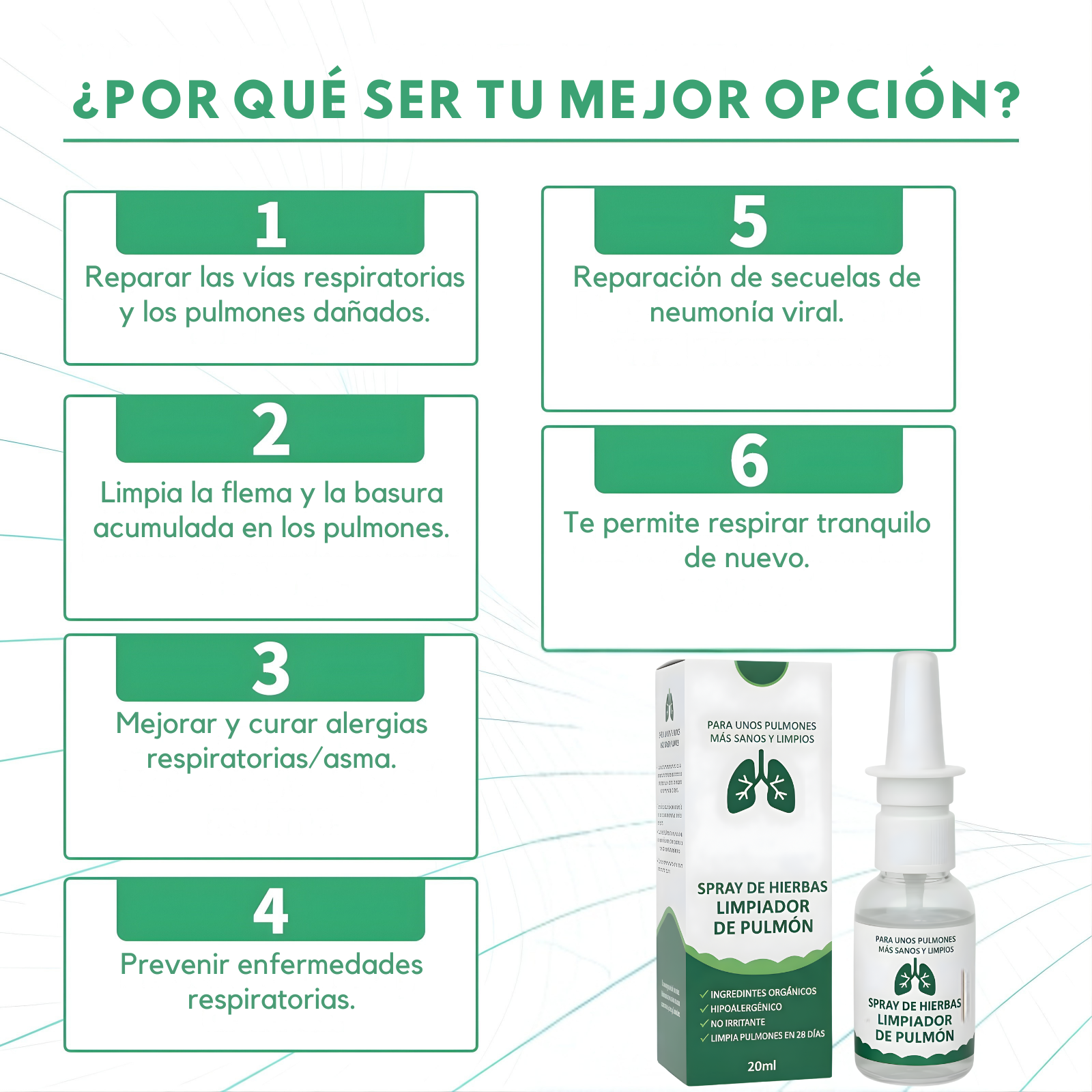 Aire Fresco – Alivio Instantáneo Para Respirar Mejor al Momento