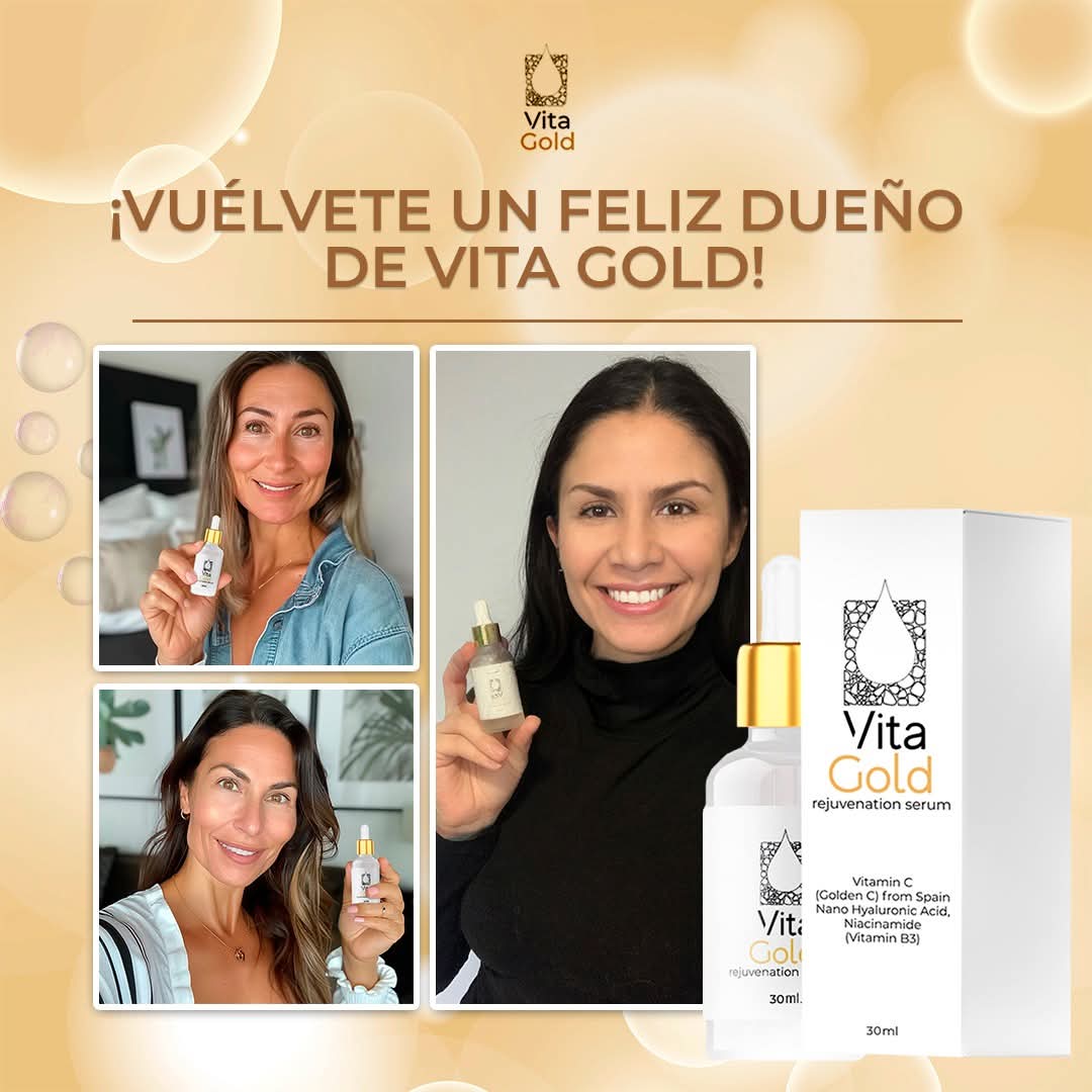 Vitagold - 20 AÑOS MENOS EN 5 MINUTOS