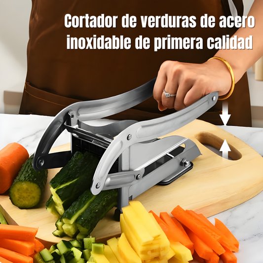 Cortador de verduras premium de acero inoxidable