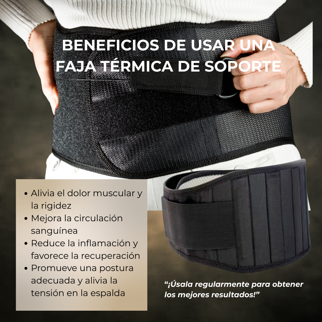 Faja térmica de soporte