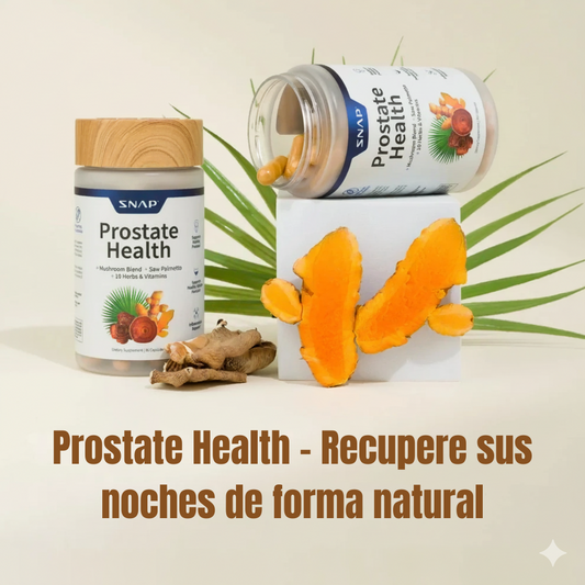 Prostate Health – Recupere sus noches de forma natural (60 cápsulas)