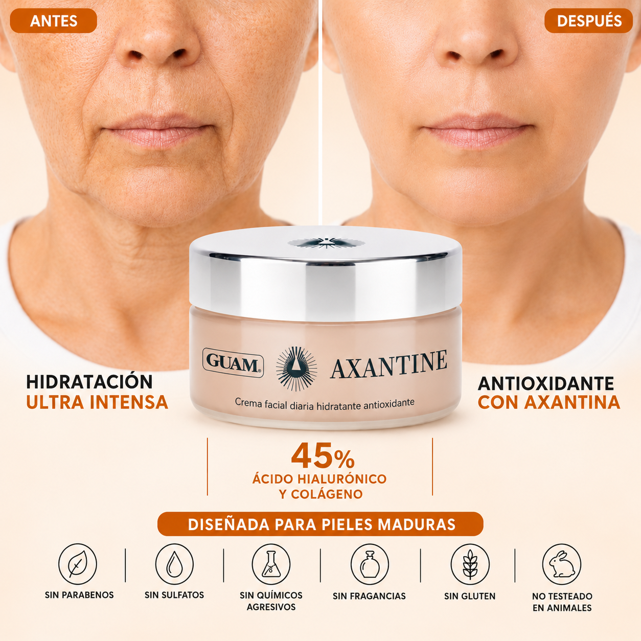 Axantine Crema Lifting Antiarrugas